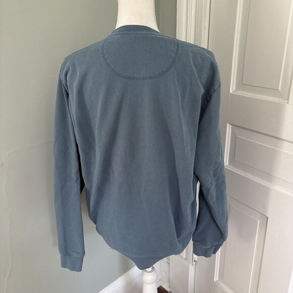 Outdoor Voices Men's Blue Cotton Crewneck Sweatshirt Made In The USA Medium - Picture 2 of 4